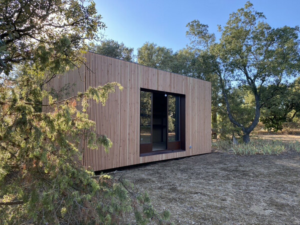 Tiny house, Module dans le jardin