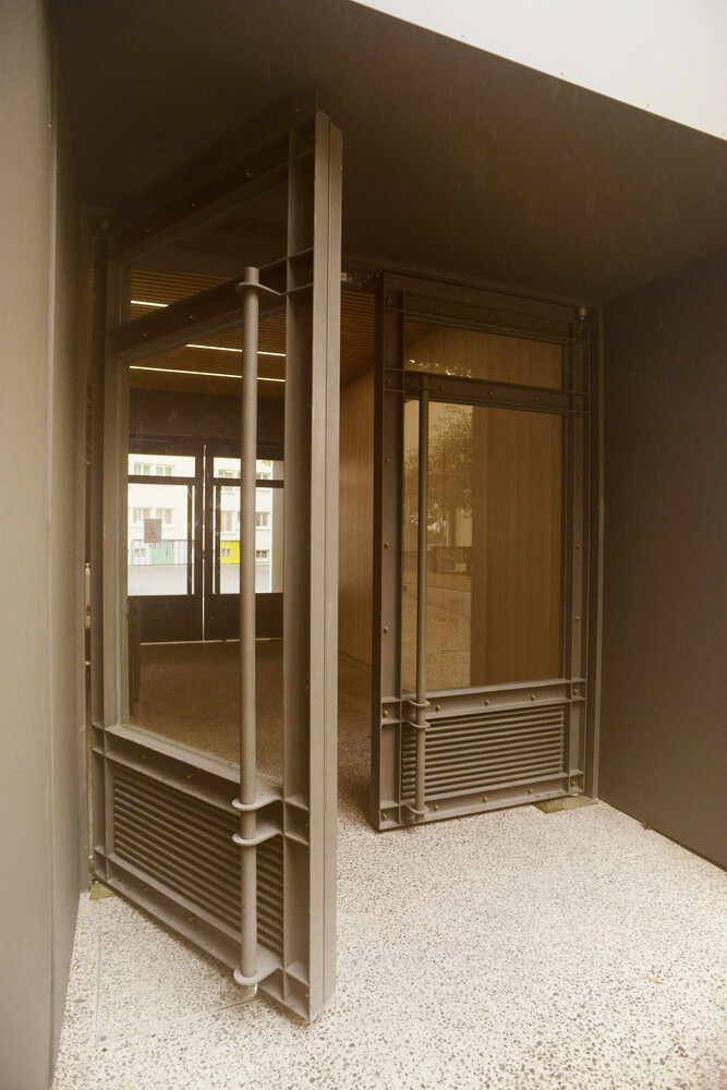 Porte grand passage